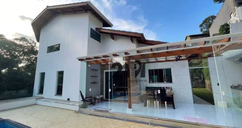 Casa com 4 dormitórios à venda, 300 m² por r$ 2.800.000,00 - serra da cantareira - mairiporã/sp