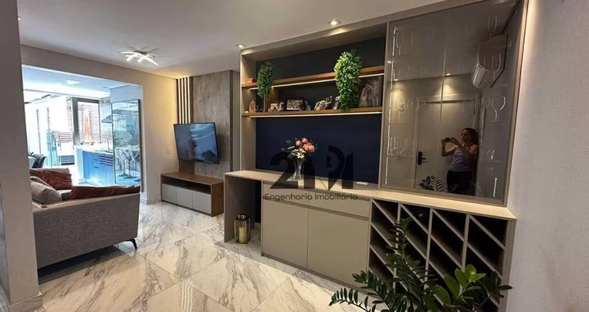 Apartamento com 3 dormitórios à venda, 120 m² por R$ 1.290.000,00 - Jardim Paraíso - São Paulo/SP