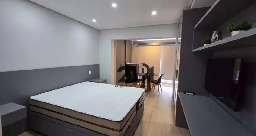 Studio à venda por r$ 570.000 - brooklin - mobiliado