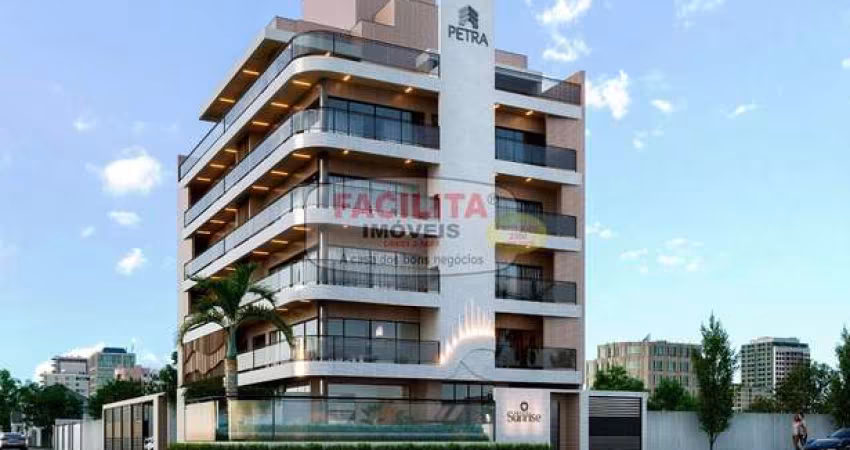 Cobertura duplex, frente para o mar, em construção. 03 suítes, balneário Caravelas Matinhos.