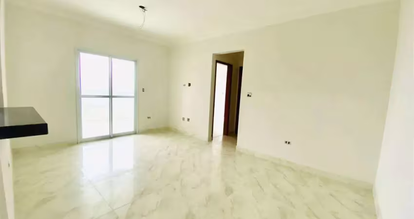Apto de 2 dorm c/ 1 súite, 100 metros da praia, 75,52 m² de área úitl. bairro: praia grande.