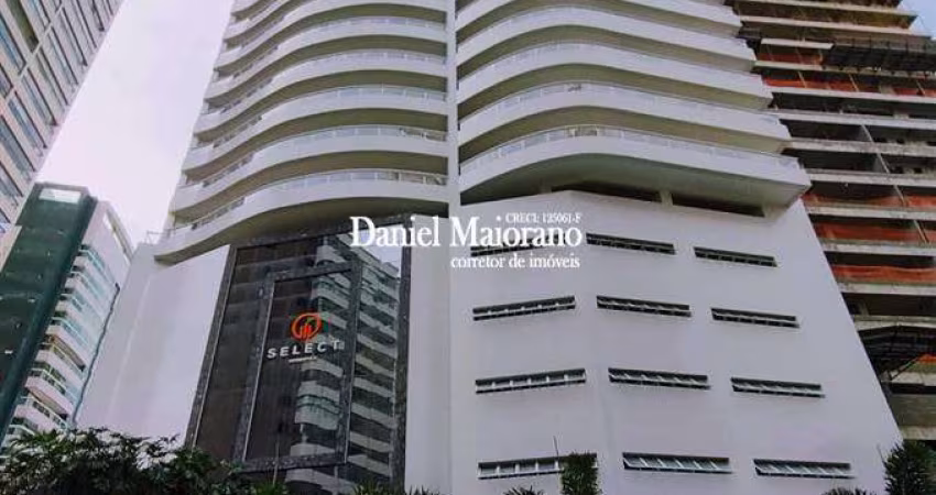 Apto de 3 dorm c/ 2 SUÍTES, 2 VAGAS, 100 metros da PRAIA, 123,38 m² de área útil. Bairro: CANTO DO FORTE.