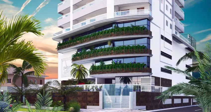 Apto de 2 dorm c/ suíte,  frente mar, 70,72 de área útil. bairro: caiçara.