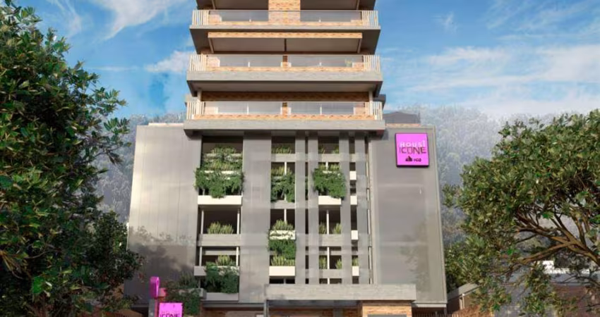 Apto de 1 Dorm, SACADA GOURMET, 40,92 m² de área útil. Bairro: CANTO DO FORTE.