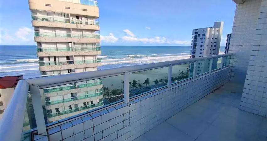 Apto de 2 dorm c/ suíte, vista mar, 81 m² de área útil. bairro: aviação.