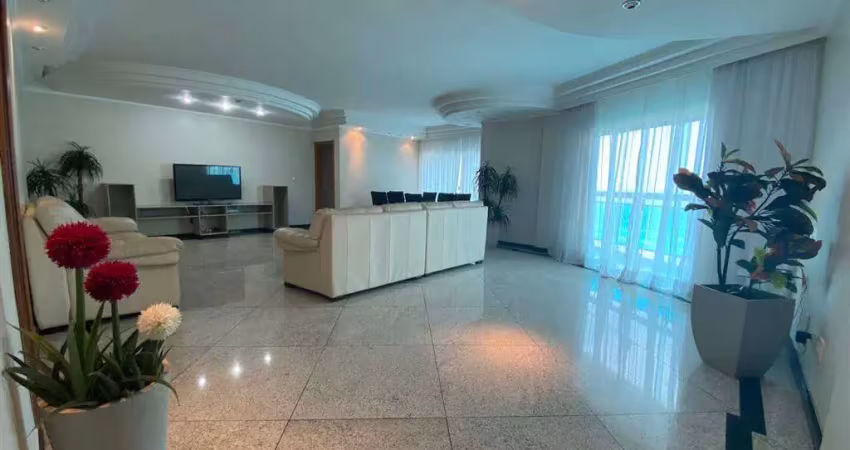 Cobertura de 3 dorm c/ 1 suíte, 3 vagas, frente mar, 233 m² de área útil. bairro: tupi.