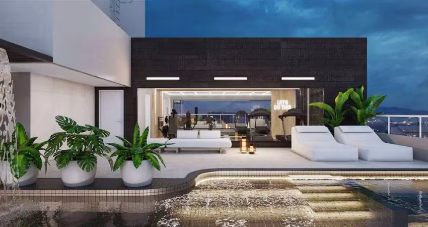 Apto de 2 dorm c/ 2 vagas privativas, 97,93 m² de área útil. bairro: canto do forte.