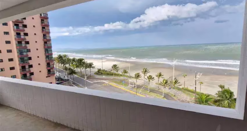 Apto de 3 dorm c / 1 suíte, frente mar, 111,00 m² de área útil. bairro: caiçara.