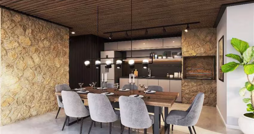 Apto de 2 Dorm c/ 2 SUÍTES, 2 VAGAS,  VISTA MAR, 83,44 m² de área útil. Bairro: FLÓRIDA.