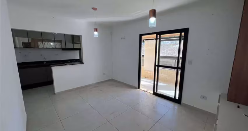 Apto de 2 dorm, c/ 1 suíte, sacada gourmet, 74,88 m² de área útil. bairro: canto do forte.