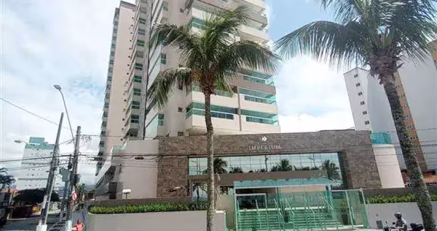 Apto de 2 dorm c/ 1 suíte, sacada, vista mar, 75,00 m² de área útil. bairro: mirim.