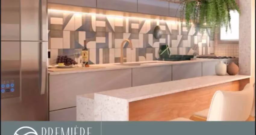 Apto de 2 dorm c/2 suítes, sacada gourmet, 2 vagas privativas. 92 m² de área útil. bairro; canto do forte.