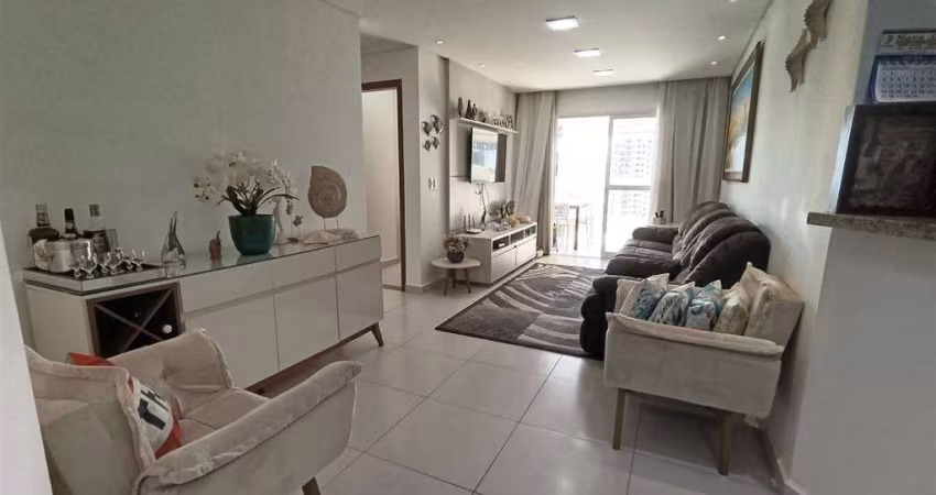 Apto de 3 Dorm c/ 3 SUÍTES, MOBILIADO,SACADA GOURMET, 2 vagas,  VISTA MAR, 123 m² de área útil. Bairro: AVIAÇÃO.