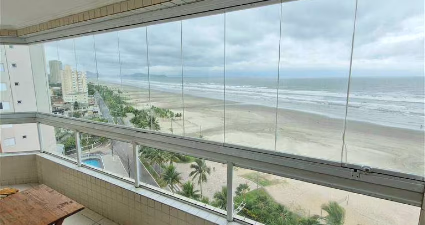 Apto 01 Dorm c/ Suíte, 51,00 m² de área útil, FRENTE MAR, MOBILIADO.Bairro: Maracanã.