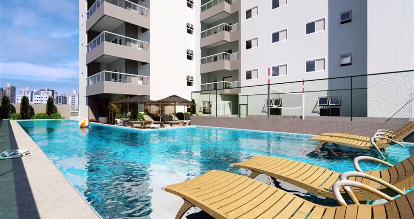 Apto de 2 dorm c/ 1 suíte, sacada gourmet, 64,69 m² de área útil. bairro: guilhermina.