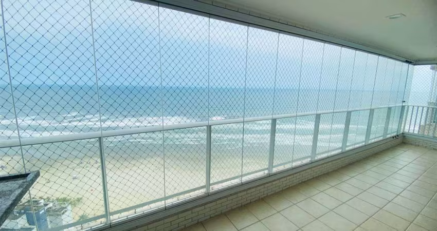 Apto 3 Dorms c/ Suíte, 100 m² de área útil, FRENTE MAR, LAZER COMPLETO. Bairro: MIRIM.