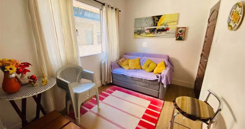 Apto de 1 dorm, 40m² de área útil, mobiliado. bairro: guilhermina.