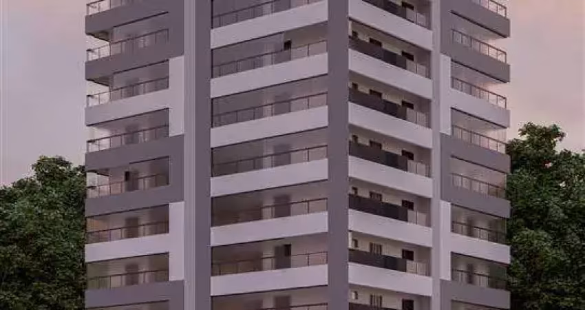 Apto 2 dorm. sendo 1 suíte, sacada gourmet, 79,56  m² área útil. bairro: forte.
