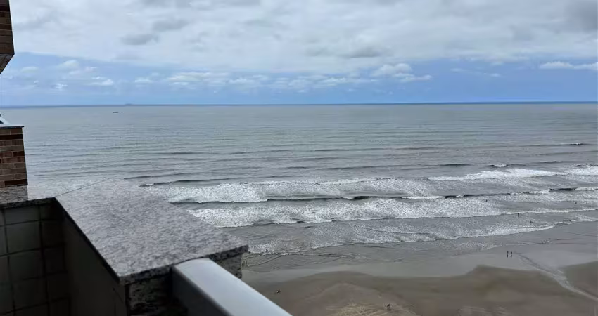 Apto de 2 dorm c/ 1 suíte, 2 vagas, frente mar, 90 m² de área útil. bairro: caiçara.