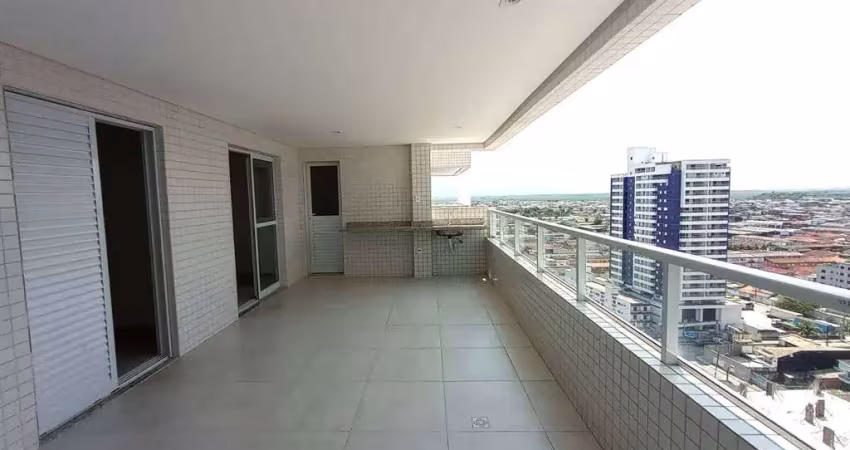 Apto de 3 dorm sendo 3 suítes, c/ sacada,  2 vagas, 127 m² de área útil. bairro: aviação.