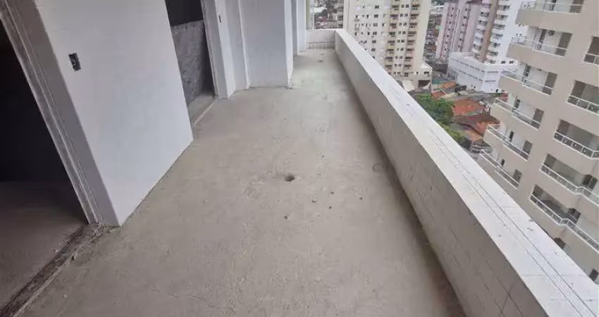 Apto de 3 dorm c/ 1 suíte, 2 vagas, vista mar, 107 m² de área úitl. bairro: aviação.