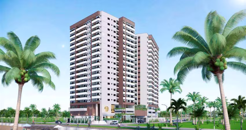 Apto de 3 dorm c/ suíte, frente mar, 2 vagas, 111,79 m² de área útil. bairro: flórida.