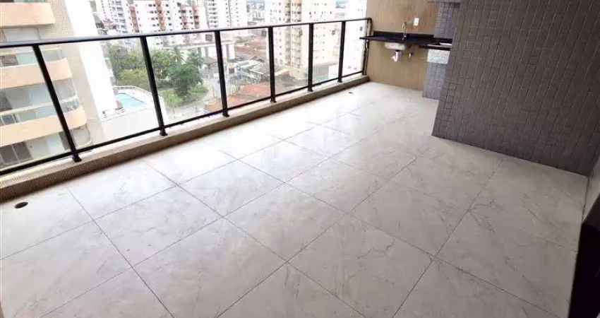Apto de 3 dorm sendo 3 suítes, 2 vagas, vista mar, 135 m² de área útil. bairro: aviação.