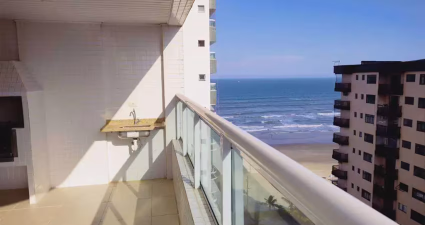 Apto de 2 dorm c/ 1 suíte, vista mar, 2 vagas, 85  m² de área útil. bairro: caiçara.
