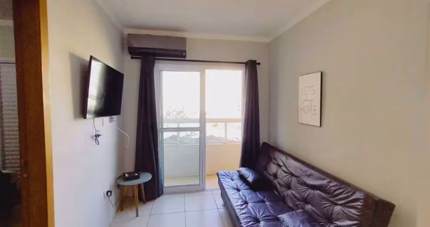 Apto de 1 dorm, c/ sacada, porteira fechada, 35,71 m² de área útil. bairro: aviação.