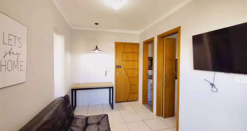 Apto de 1 dorm, c/ sacada, porteira fechada, 35,71 m² de área útil. bairro: aviação.