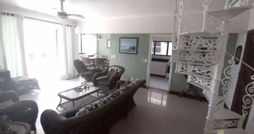Cobertura com 3 suítes à venda, 210 m² por r$ 1.250.000,00 - tombo - guarujá/sp
