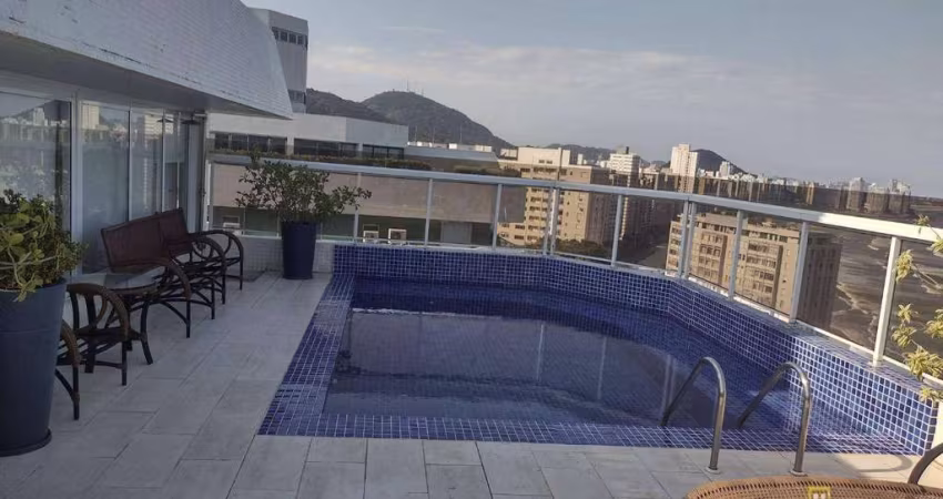 Cobertura Duplex com 6 dormitórios à venda, 400 m² por R$ 6.000.000,00 - Astúrias - Guarujá/SP
