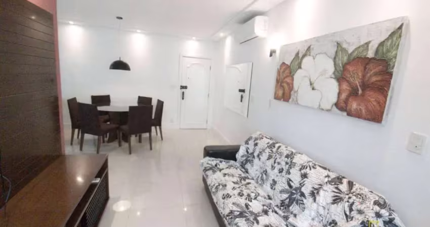 Apartamento com 2 suítes para locação, 87 m² por R$ 4.500/mês - Tombo - Guarujá/SP