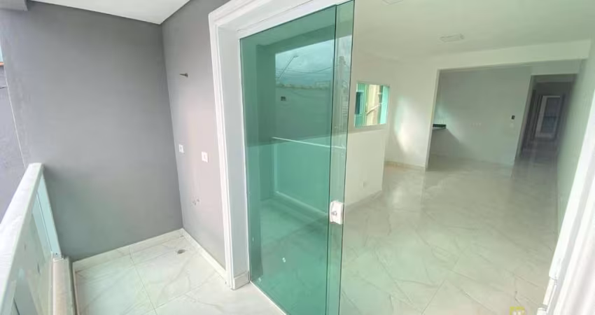Casas sobrepostas novas com 3 dormitórios à venda, 75 m² a partir de  R$ 400.000,00- Vila Santa Rosa - Guarujá/SP