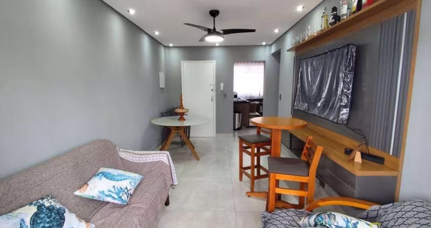 Apartamento mobiliado com 2 dormitórios à venda, 83 m² por R$ 480.000,00 - Astúrias - Guarujá/SP