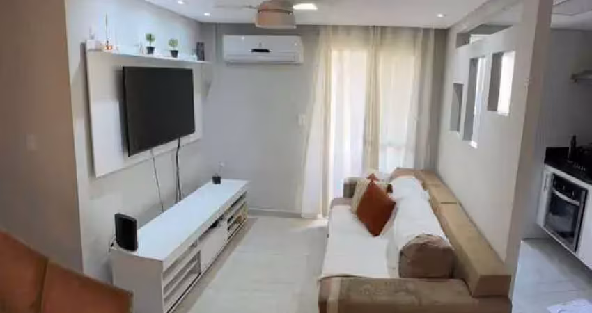 Apartamento com 2 dormitórios à venda, 54 m² por r$ 320.000,00 - jardim dos pássaros - guarujá/sp