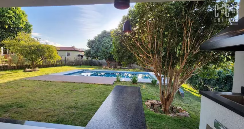 Casa térrea em indaiatuba, condomínio terras de itaici com 3 suítes - 290 m²