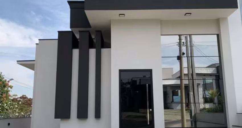 Casa Térrea em Indaiatuba, Condomínio Mantova com 3 suítes - 204 m²