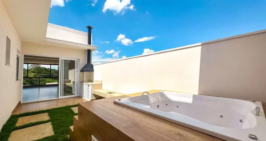 Casa sobrado em indaiatuba, condomínio gran reserve com 3 quartos - 196 m²