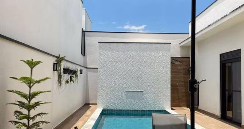 Casa Térrea em Indaiatuba, Condomínio Piemonte com 3 suítes - 192 m²