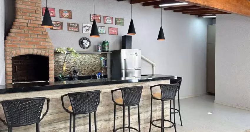 Casa sobrado em indaiatuba, condomínio park real com 3 quartos, 1 suíte - 146 m²