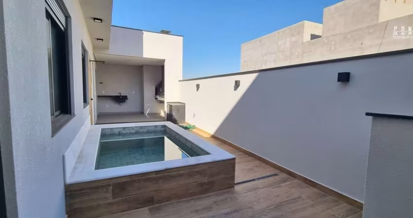 Casa Térrea em Indaiatuba, Condomínio Gran Reserve  177 m²