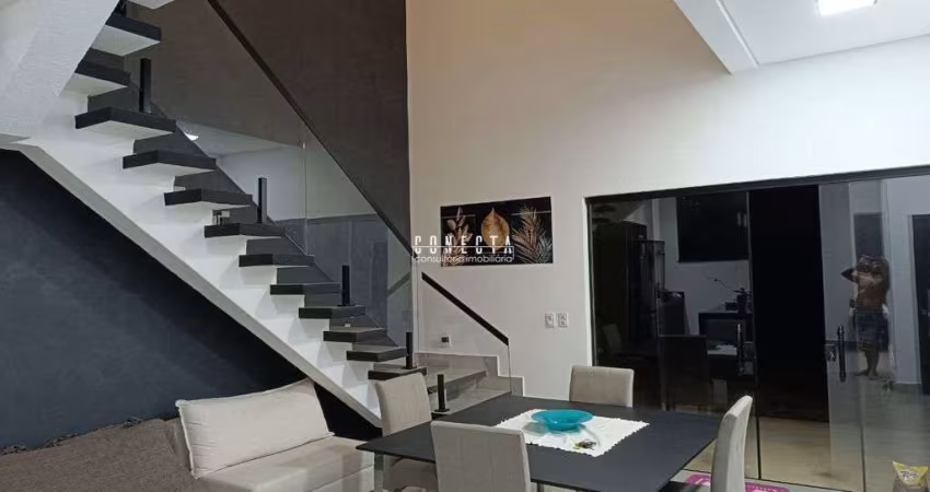 Casa Sobrado em Indaiatuba, Condomínio Gran Reserve - 135 m²