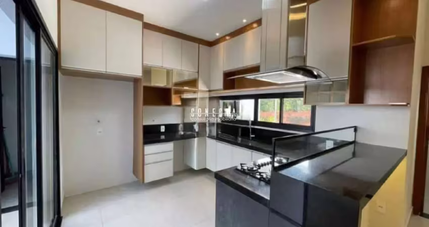 Casa térrea em indaiatuba, condomínio viena com 3 suítes - 170 m²