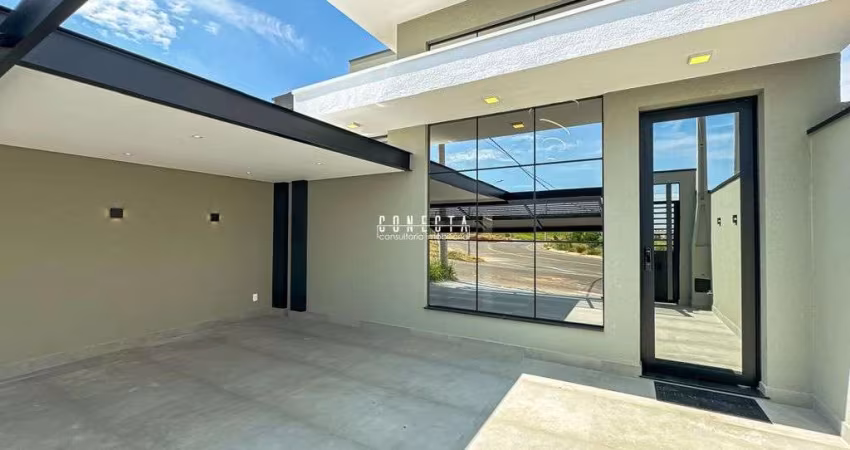 Casa Térrea - Indaiatuba - 3 Dormitórios, Suíte e Garagem para 3 Carros, 115 m²