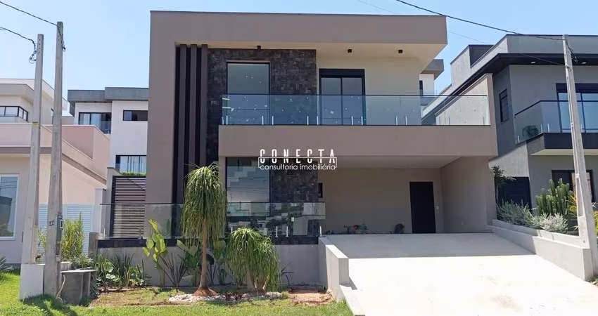 Casa Sobrado em Indaiatuba, Terra Magna com 3 suítes - 226 m²