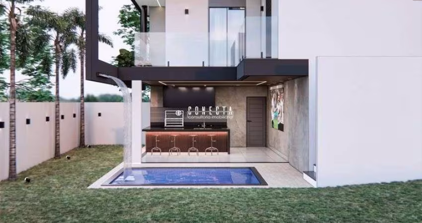 Casa Térrea Indaiatuba, Condomínio Gran Reserve com 3 suítes - 192 m²