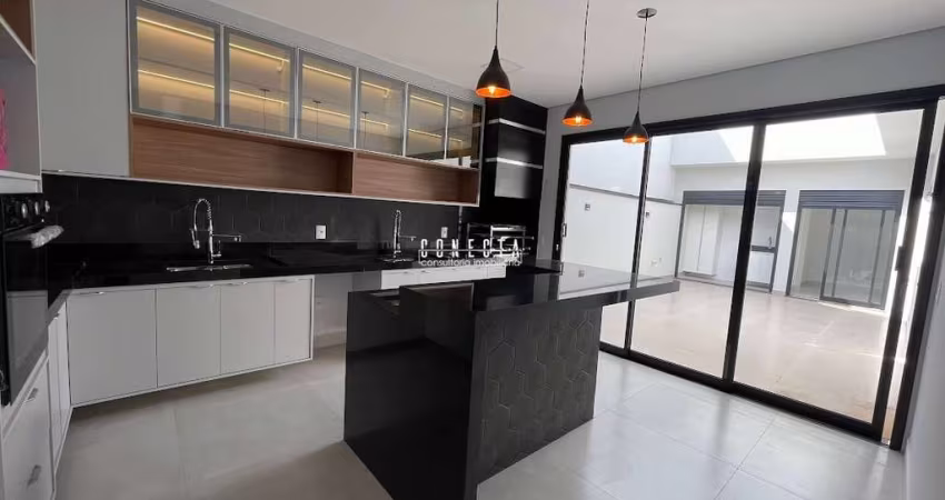 Casa Térrea Indaiatuba, Condomínio Gran Reserve com 3 suítes - 140 m²