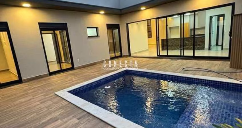 Casa Térrea em Indaiatuba, Condomínio Maria José com 3 suítes - 190 m²
