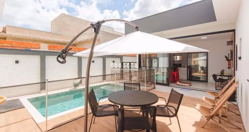 Casa Térrea em Indaiatuba, Condomínio Maria José com 3 dormitórios - 189 m²